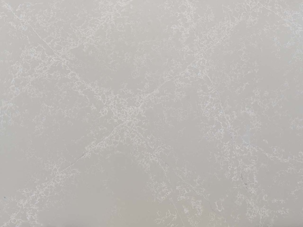 Roma Grey Classic Quartz worktop slab video thumbnail showing colour and texture