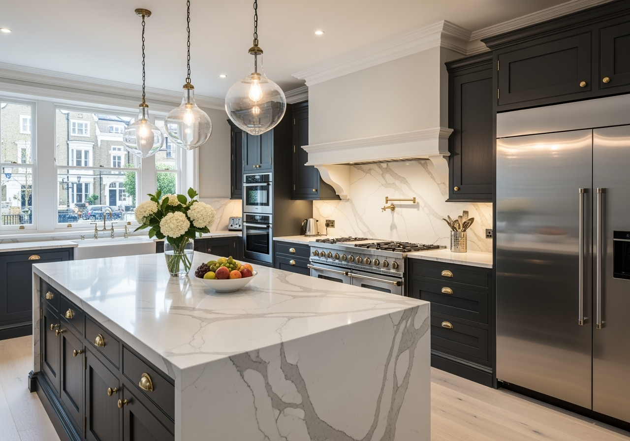 Marble effect quartz timeless elegance meets modern performance