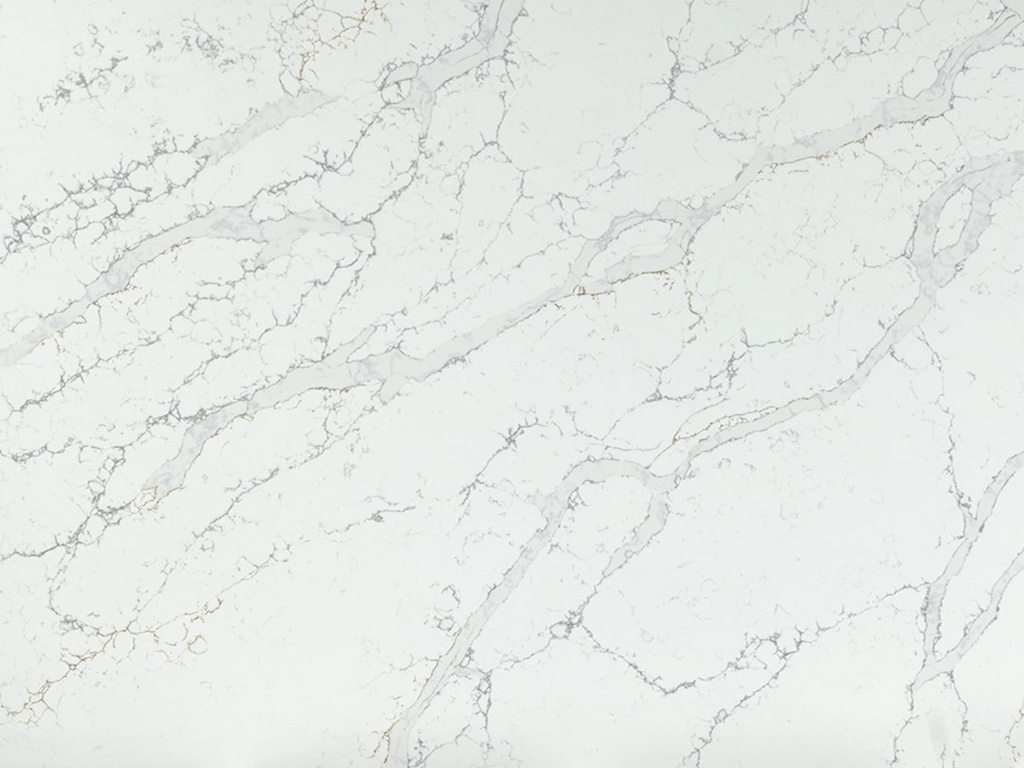 Calacatta Gold Shimmer Quartz Nile Stone