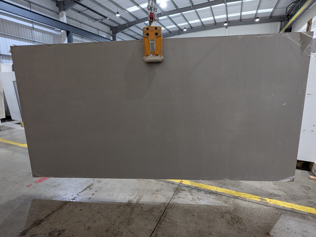 Grigio Shimmer Quartz Nile Stone worktop slab video thumbnail showing colour and texture