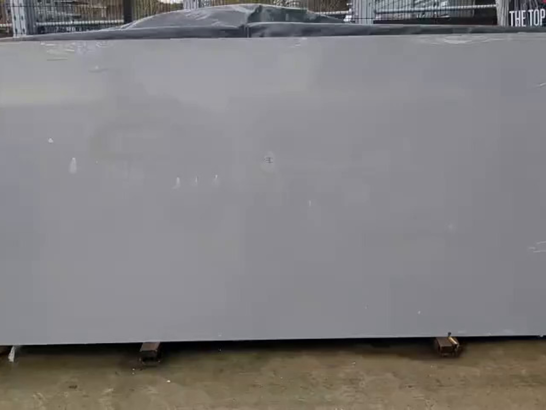 London Grey Quartz Nile Stone worktop slab video thumbnail showing colour and texture