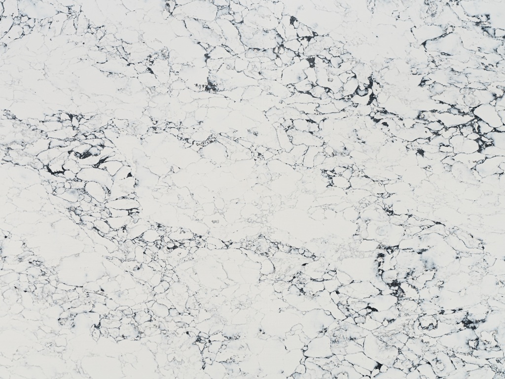 Arabescato Black Quartz Noble Stone Worktop Sample