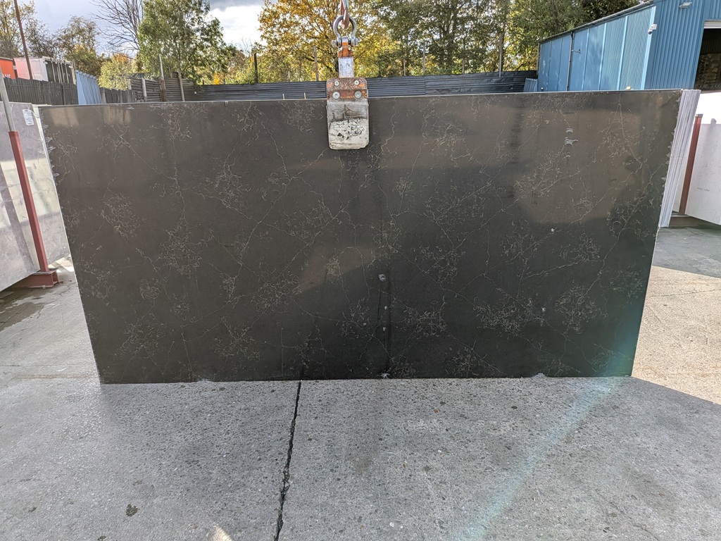 Marrakesh Quartz Noble Stone worktop slab video thumbnail showing colour and texture