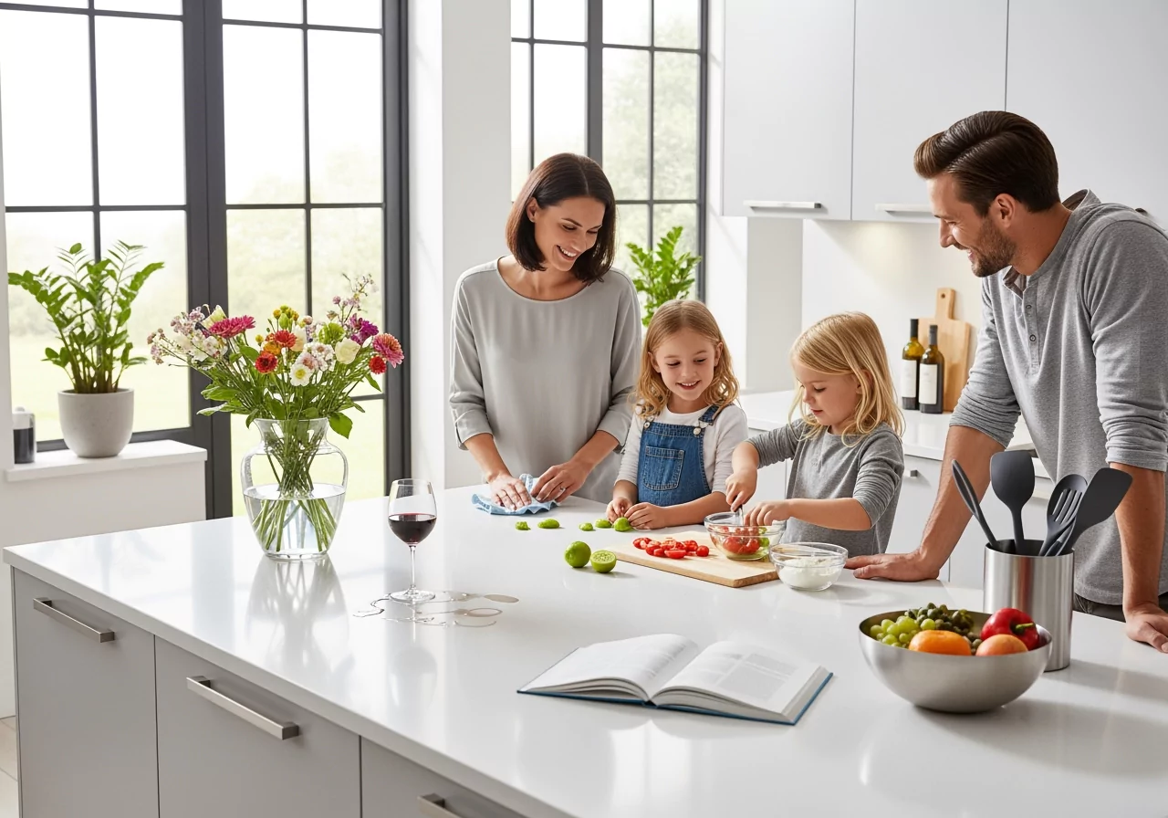 Quartz Worktops Benefits